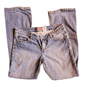 No Boundaries Women's Boot Cut Jeans - Light Blue